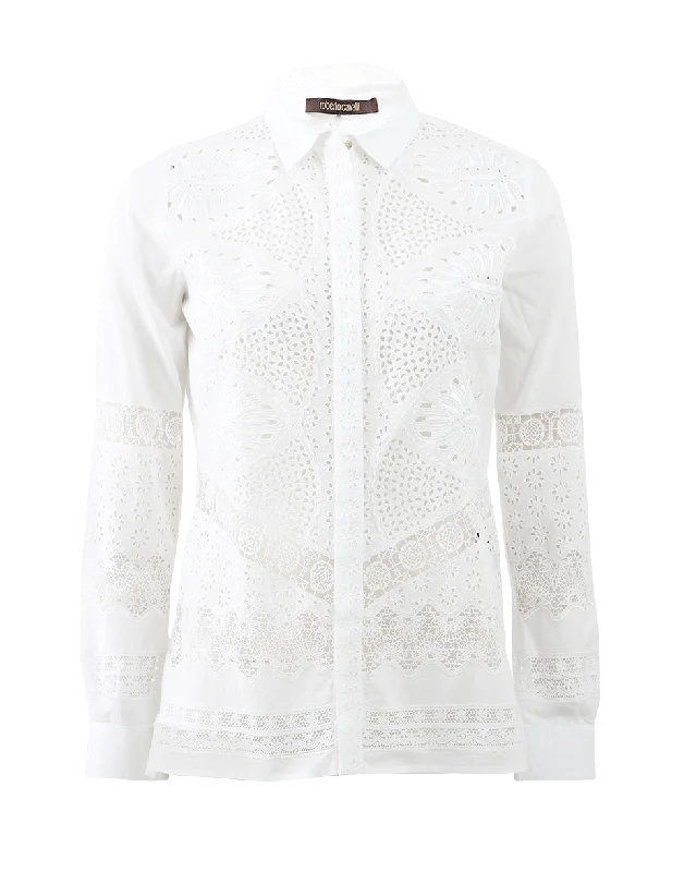 Eyelet Blouse