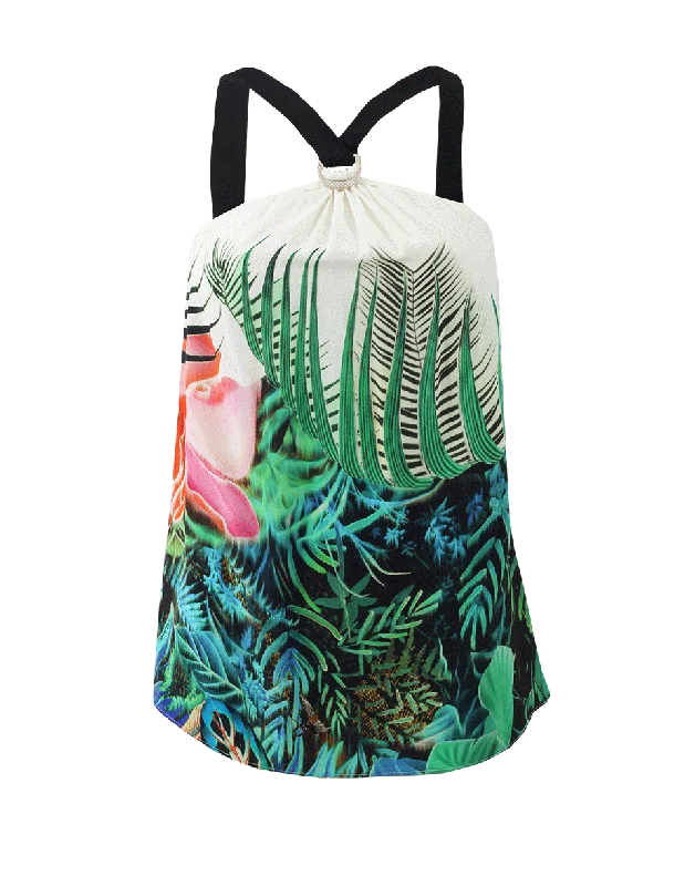 Tropical Halter Top