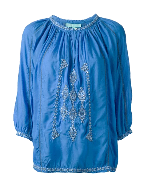 Ange Embroidered Blousey Tunic