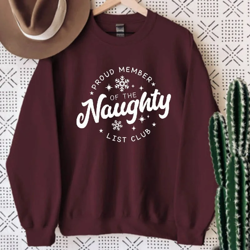 Naughty List Holiday Sweatshirt