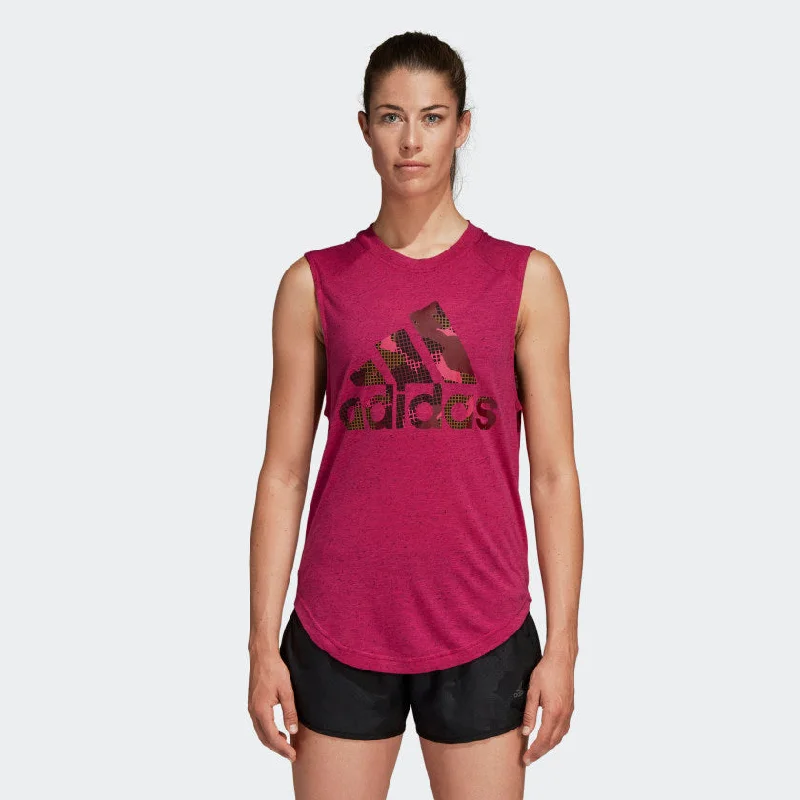 Adidas Women's Athletics Here To Create Muscle Tee CZ9054