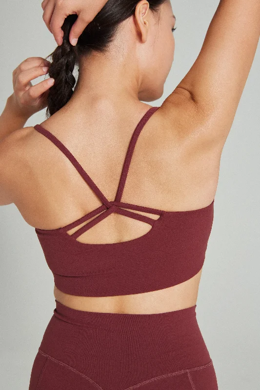 Wispy Bra in Dark Cherry