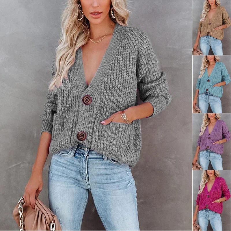 Bohemian Knitted Cardigan, Boho Sweater For Women