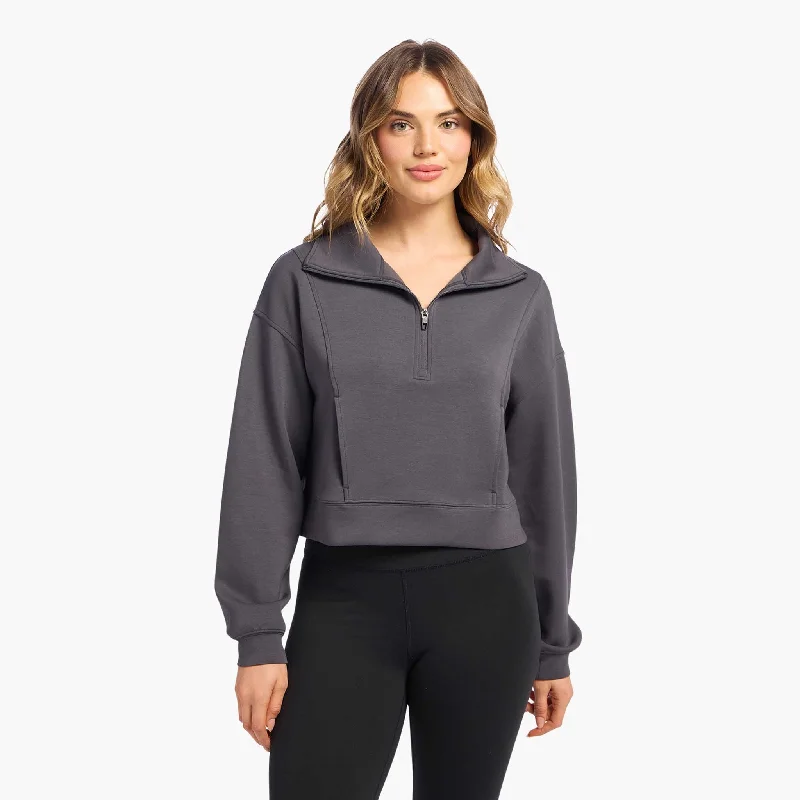 Soft Motion Quarter-Zip | Graphite