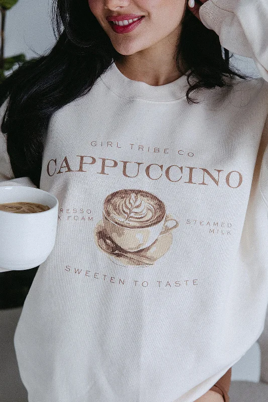 Cappuccino Sweatshirt In Ivory