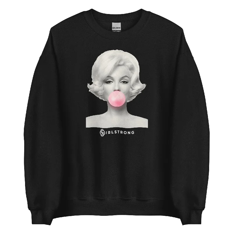 THE ESSENTIAL UNISEX SWEATSHIRT BLACK MARILYN MONROE