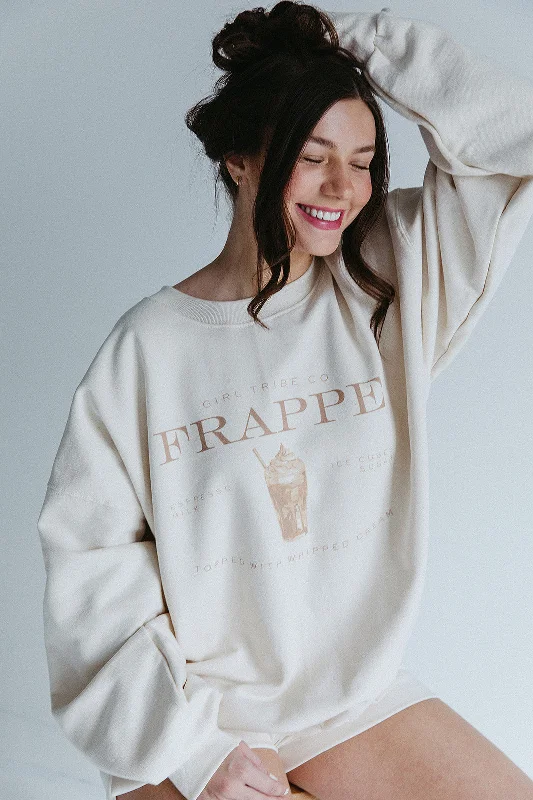 Frappe Sweatshirt In Ivory