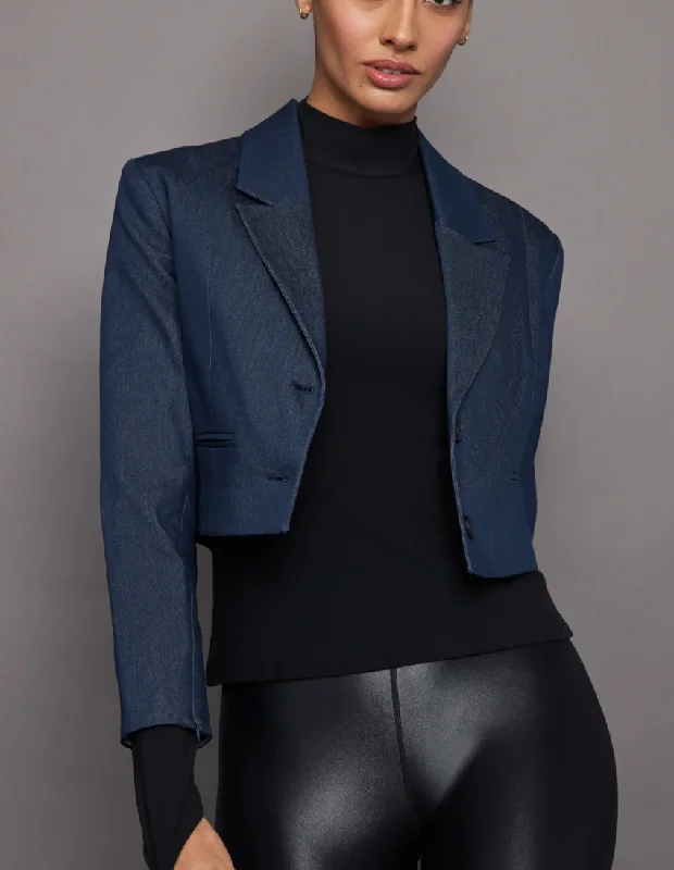 Theo Demeter Cropped Blazer