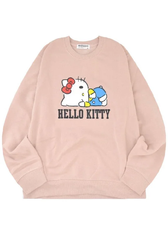 Sanrio Hello Kitty Sleepy Pink Sweatshirt & Pants Set