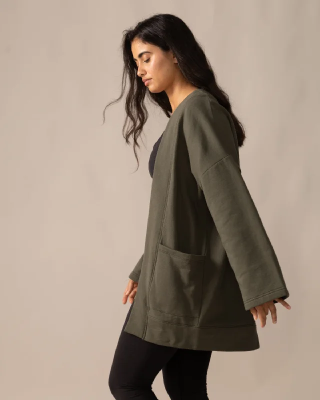 Northwind Cardigan - Moss