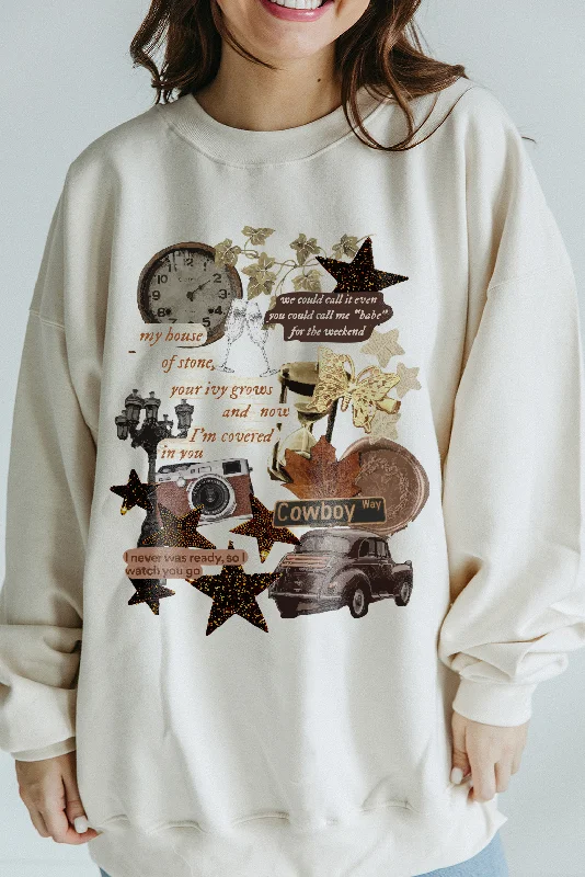 Ivy Collage Sweatshirt