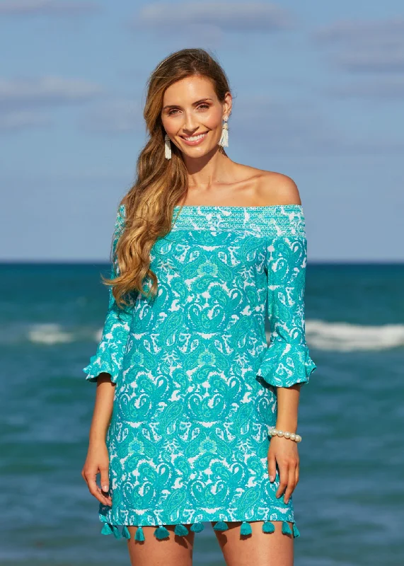 St. Pete Off The Shoulder Dress