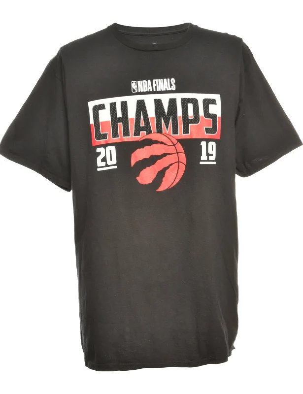 NBA Champs Printed T-Shirt - L