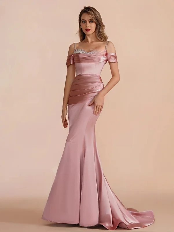 Josephine Satin Gown