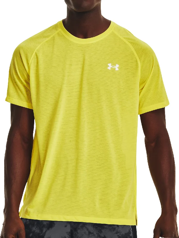 Under Armour Streaker Short Sleeve Mens Running Top - Yellow