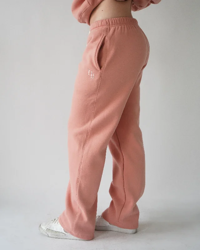 Legacy Straight-leg Sweatpants - Peach