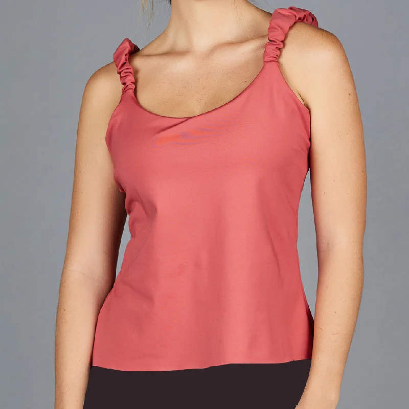 Scrunchie Top (mineral red)