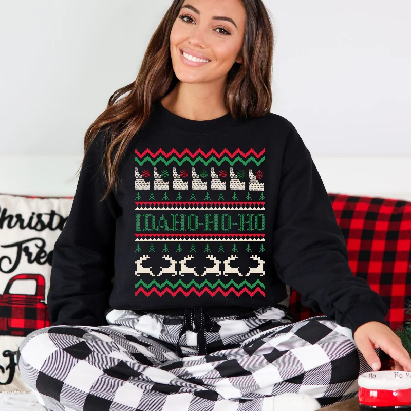 Idaho Ugly Sweater Sweatshirt Gildan & Bella Canvas