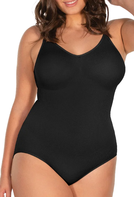 Spaghetti Strap Smoothing Bodysuit