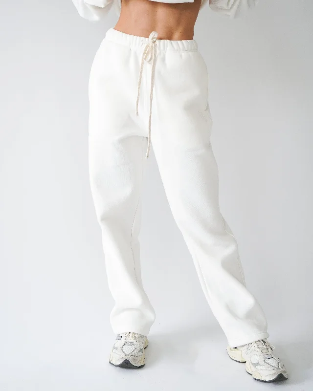 Legacy Straight-leg Sweatpants - Snow