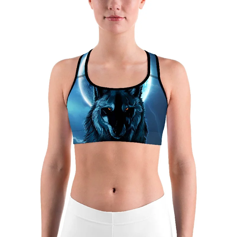 Night Wolf Sports bra